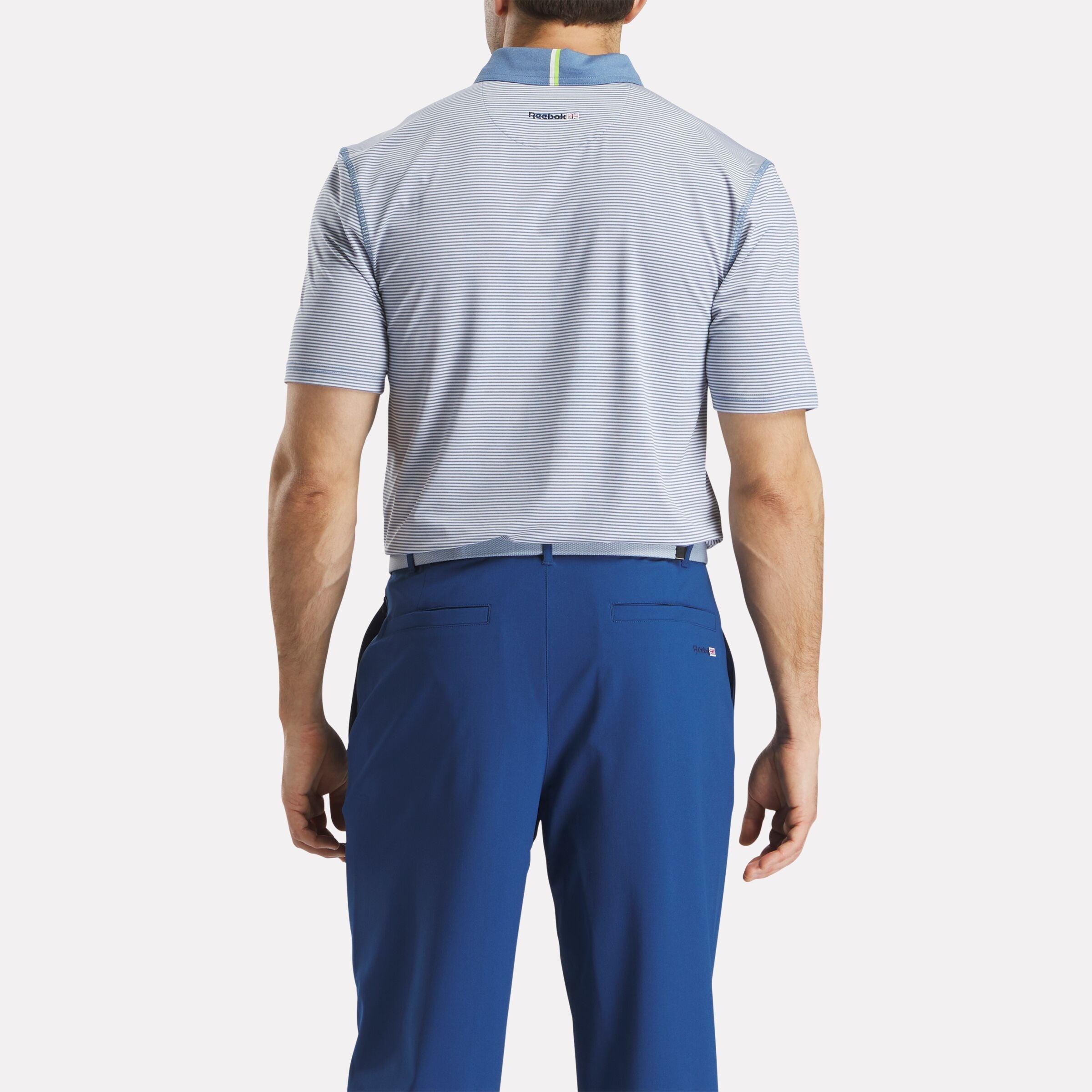 Men's Short Sleeve Core Stripe Polo Shirt Male Product Image