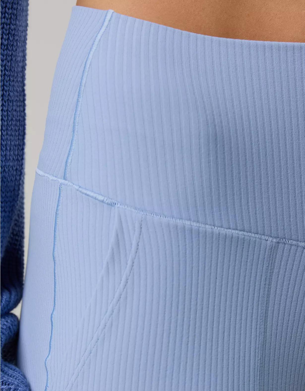 OFFLINE By Aerie Real Me XTRA High Waisted Ribbed Trouser Product Image