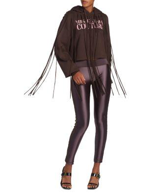 Fringe Trim Logo Print Sweatshirt Product Image