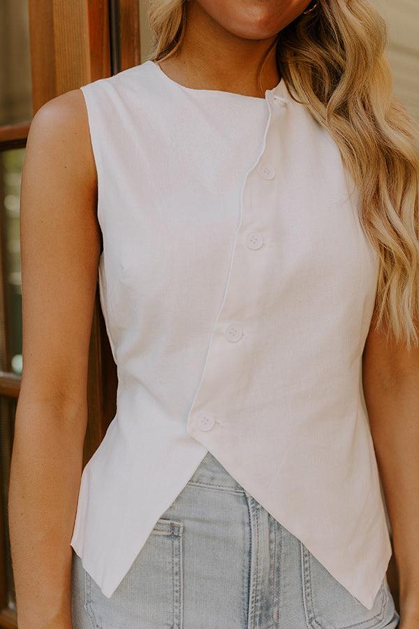 Rooftop Lounge Asymmetrical Vest Top Product Image