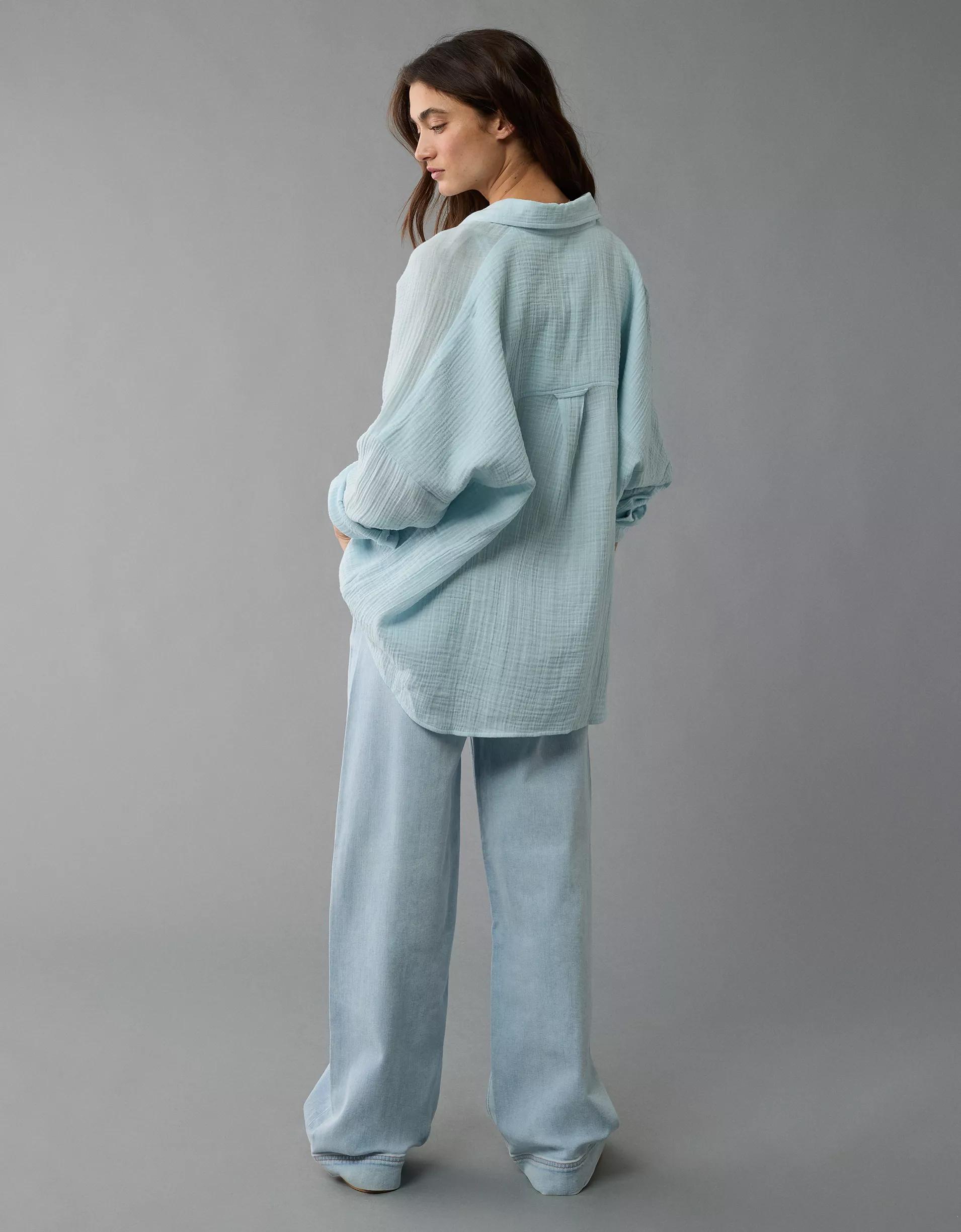 AE Go Big Oversized Shirt Product Image