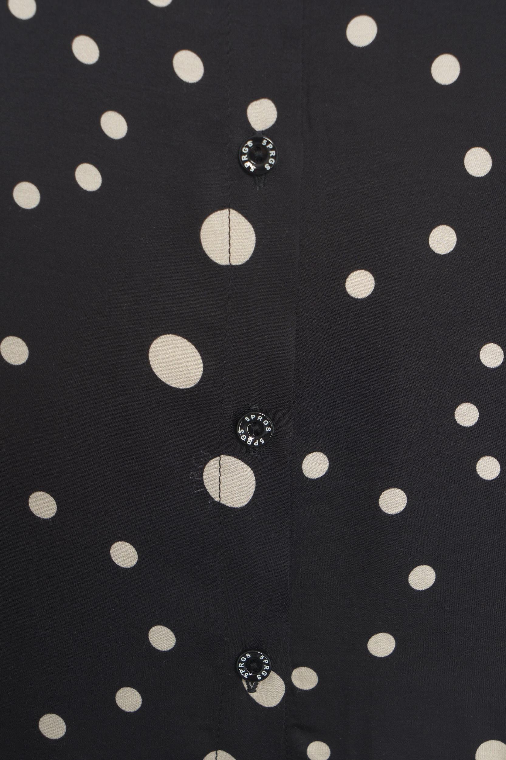 Blouse with bow collar Product Image