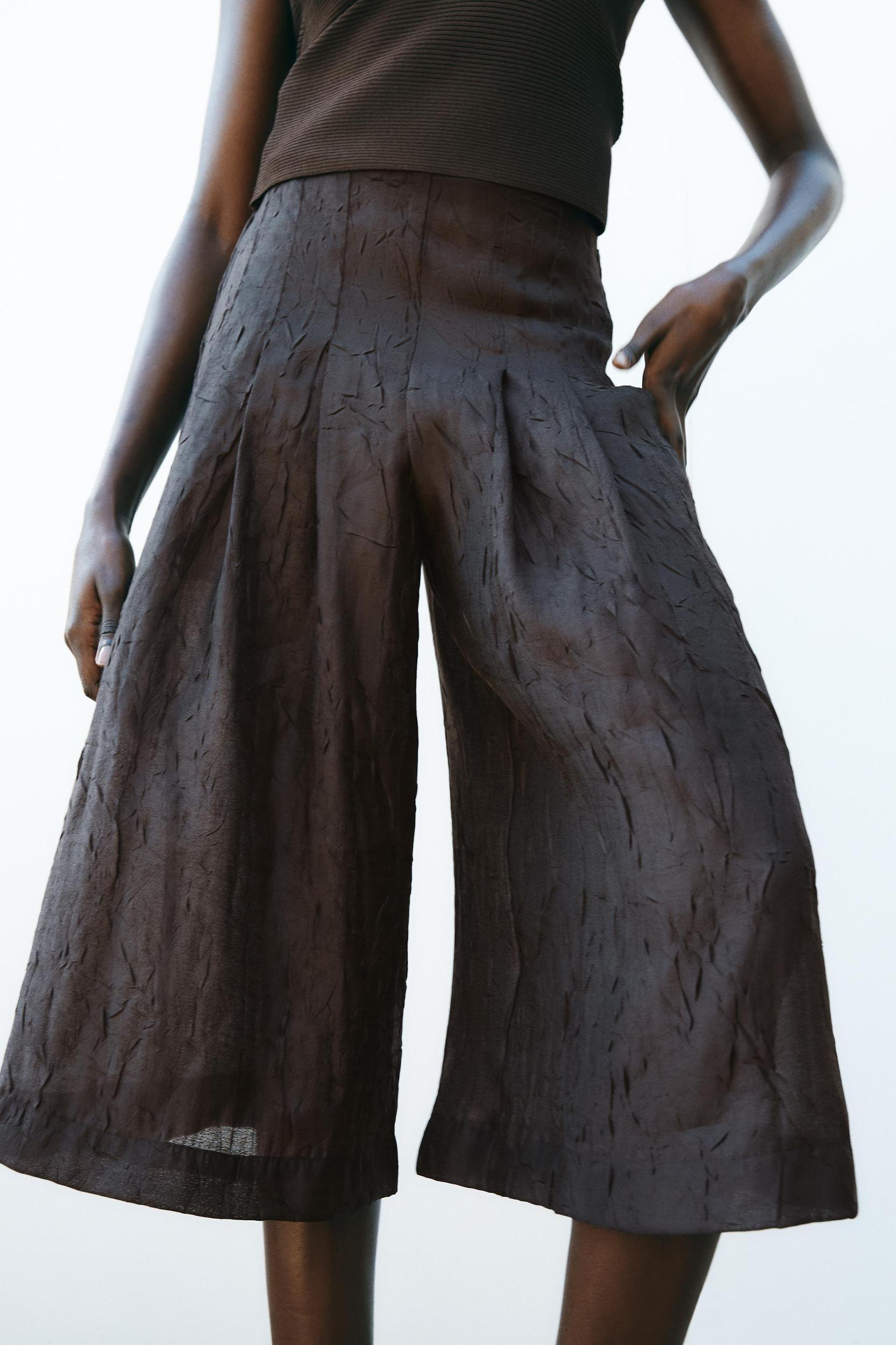 PLEATED ORGANZA CULOTTES Product Image