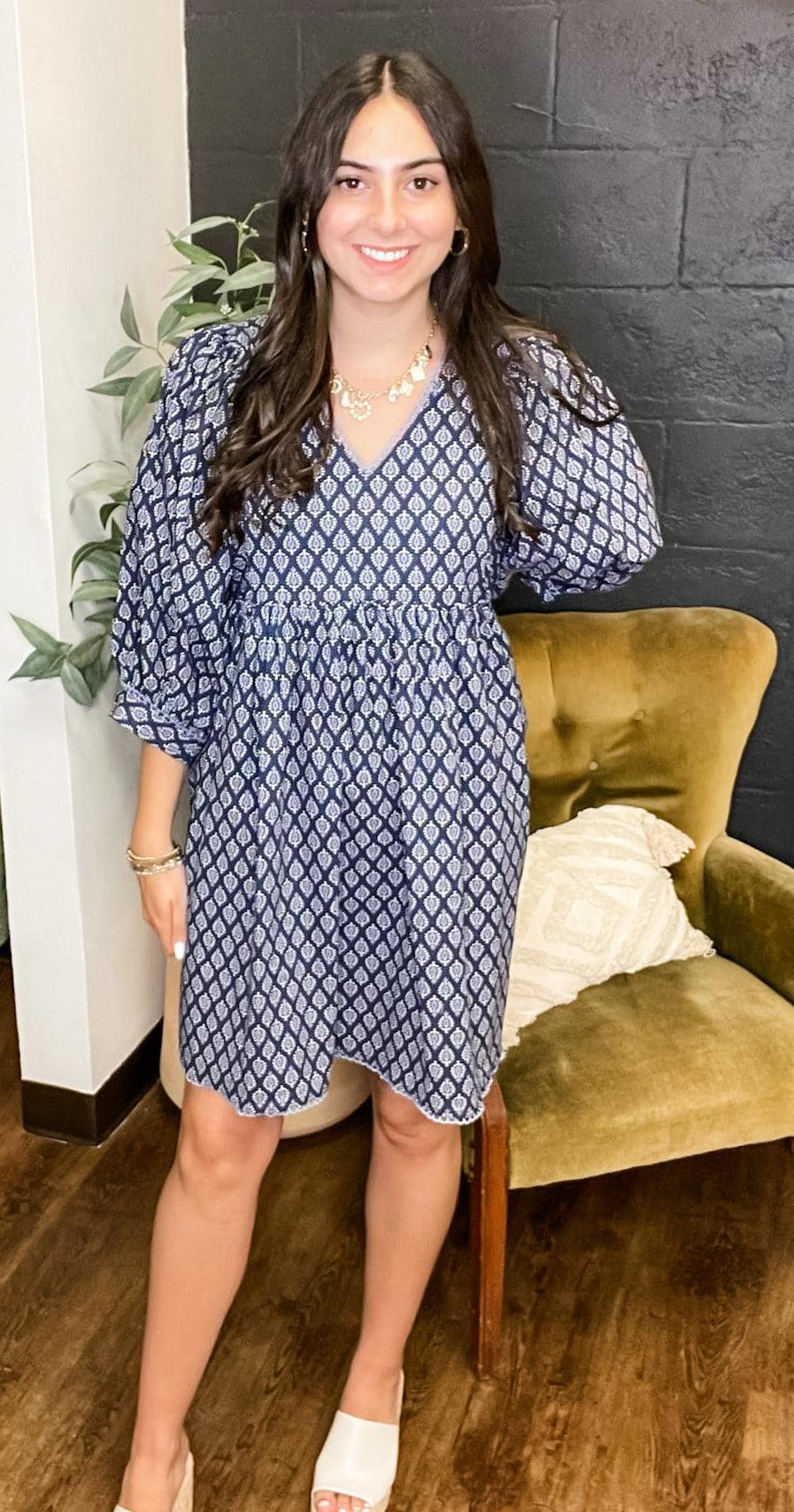 The Emma Grace Babydoll Dress 2 Colors (Small to Large) Product Image