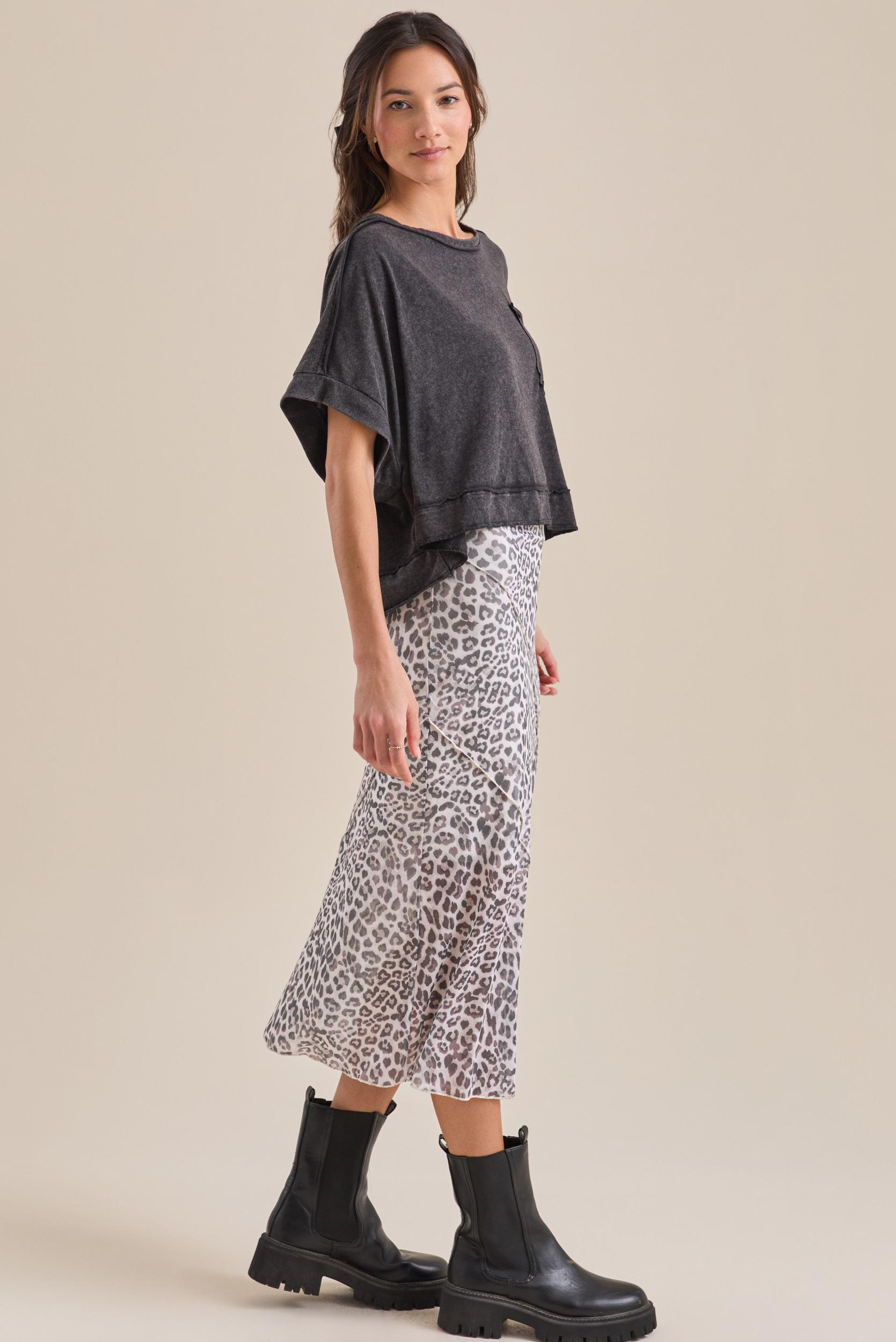 Khani Boxy Pocket Tee Product Image