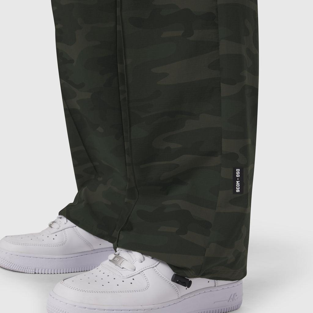 W036. Ripstop Relaxed Track Pant - Dark Camo Product Image
