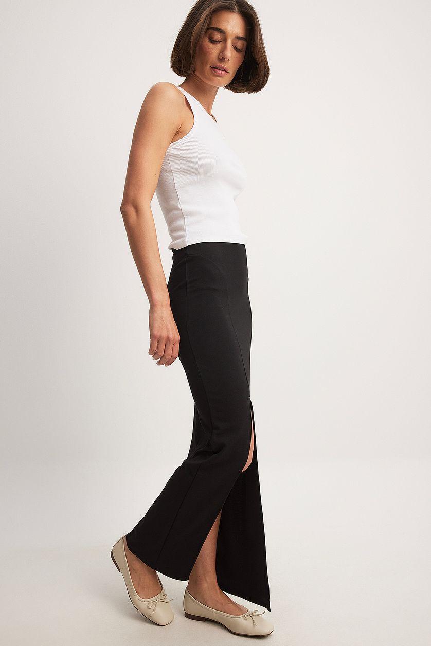Slit Jersey Skirt Product Image