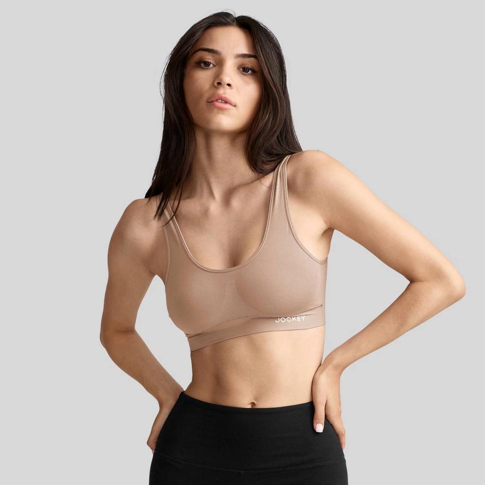 Jockey Generation™ Women's Seamfree® Stretch Tank Bralette - Light Beige L Product Image