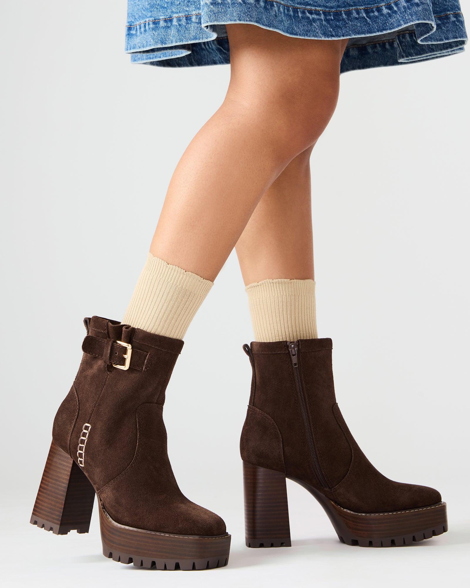 SUMMIT DARK BROWN SUEDE Female Product Image