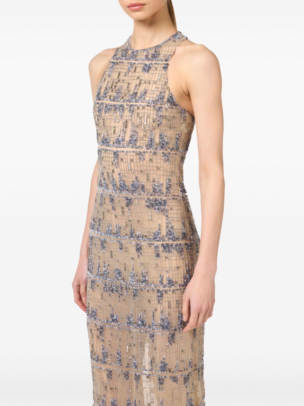 pixel-pattern dress Product Image