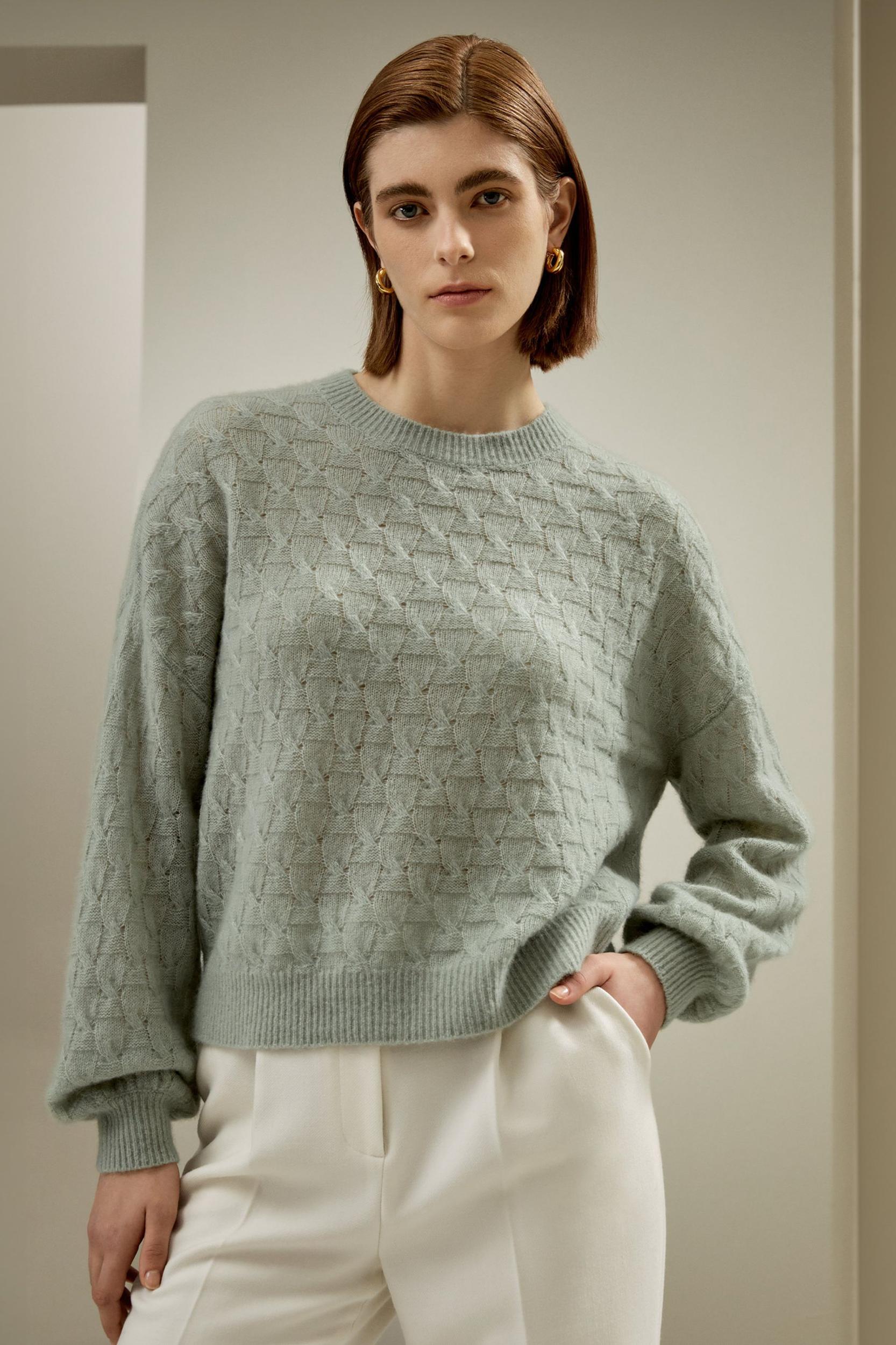 Silk-cashmere Blend Sweater Product Image