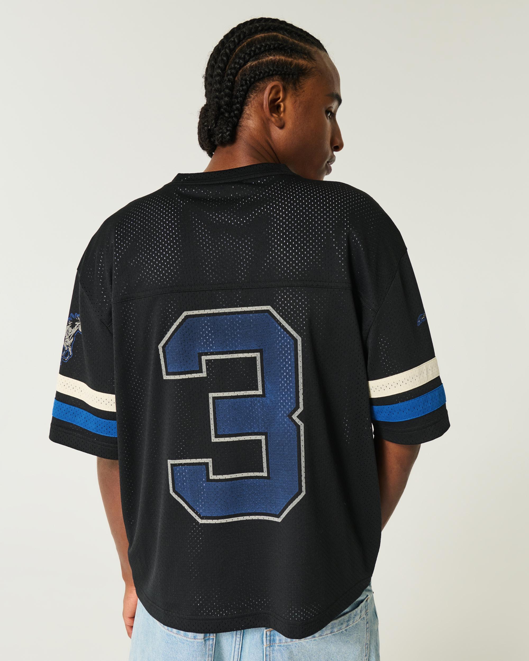 Boxy Crop Mesh North Valley Graphic Jersey Product Image