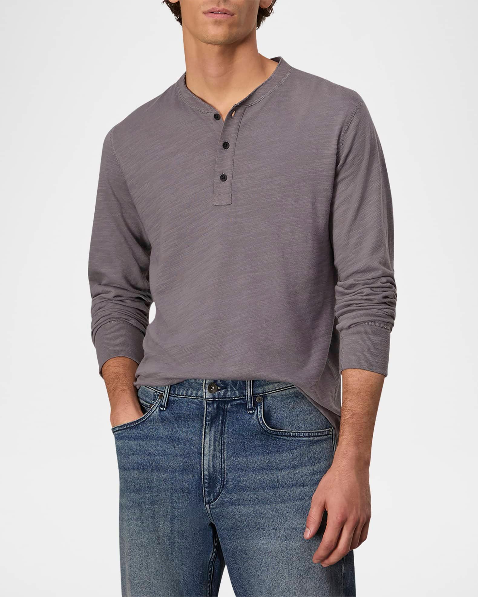 Men's Classic Flame Henley Shirt Product Image