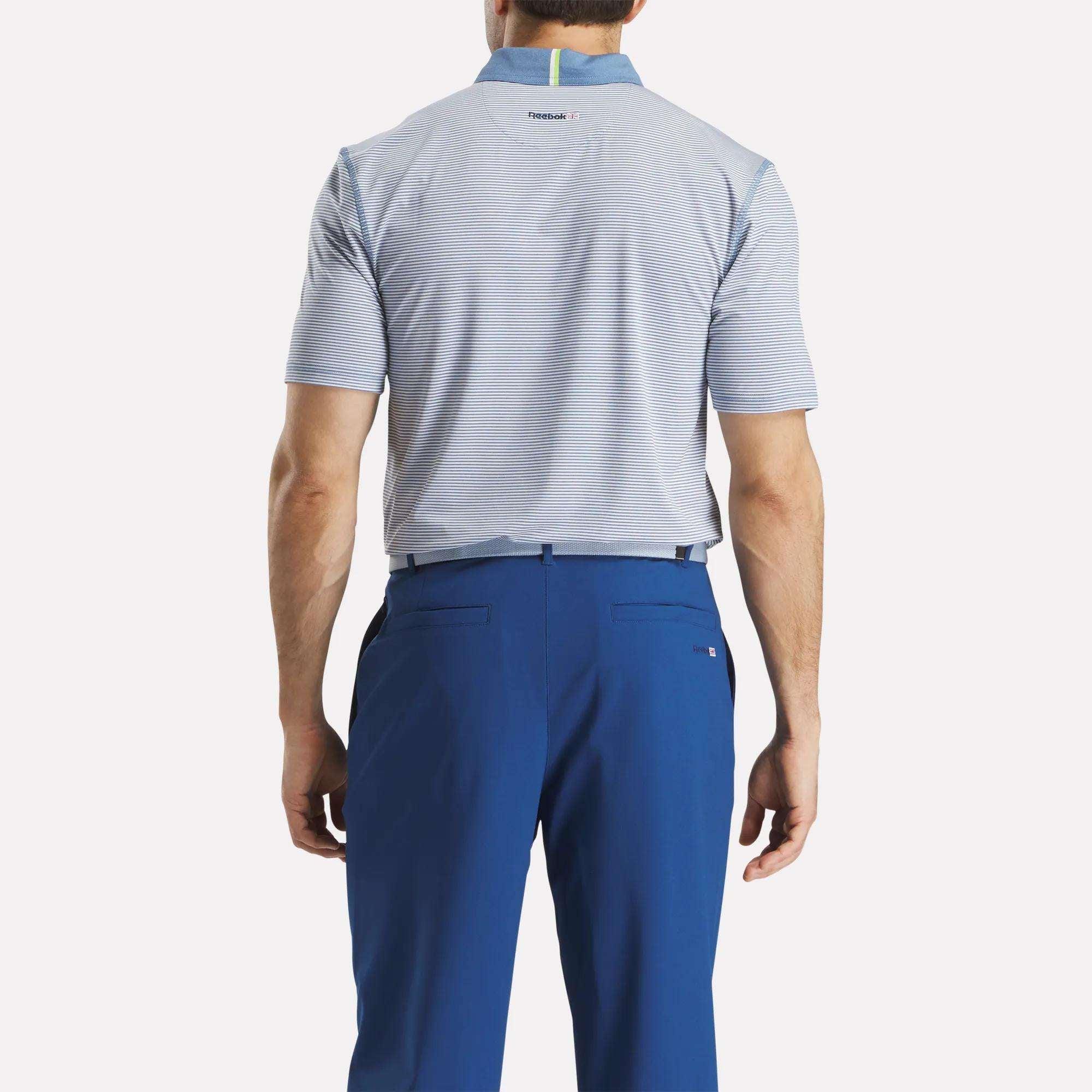 Men's Short Sleeve Core Stripe Polo Shirt Male Product Image