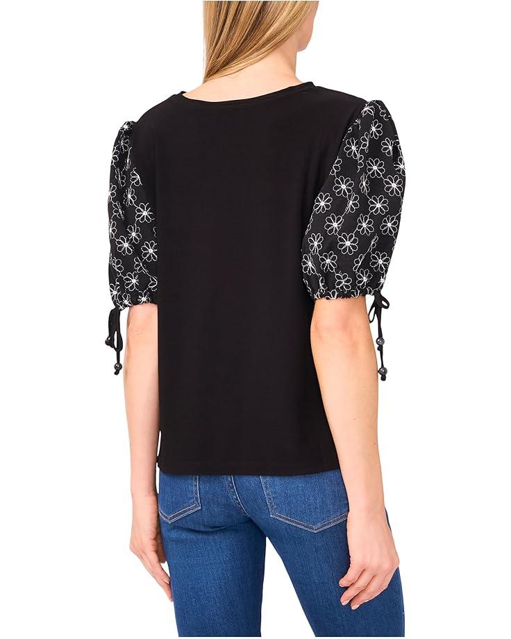 Embroidery Off The Shoulder Blouse Product Image