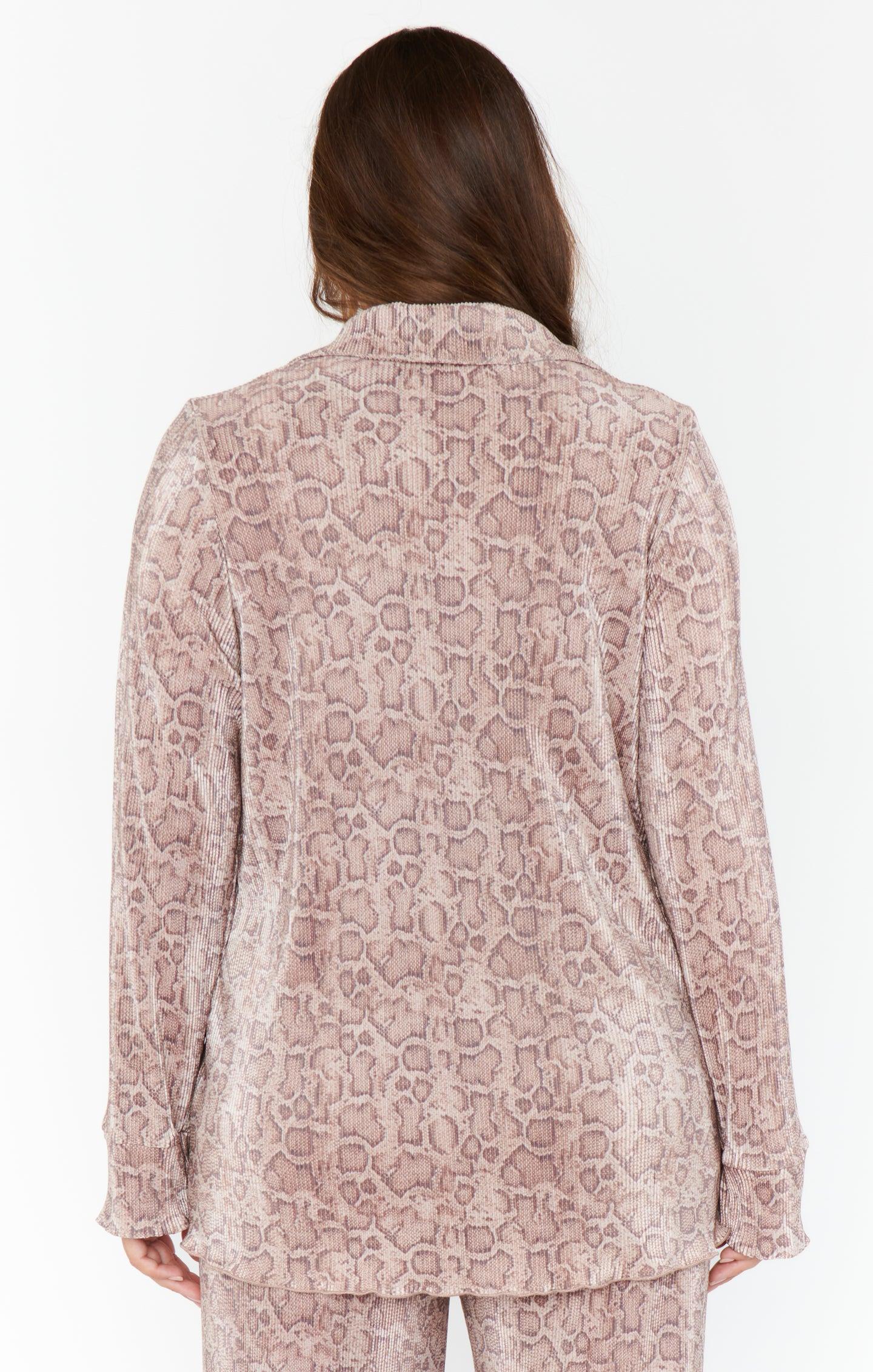 Overtime Button Down ~ Snake Pleat Product Image