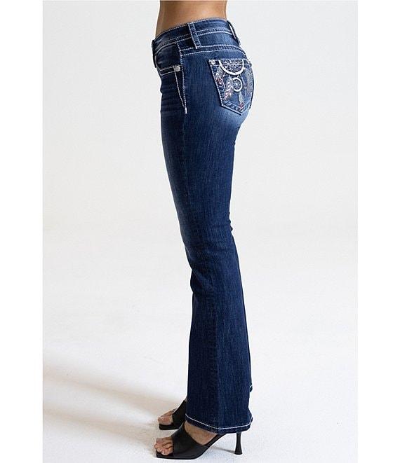 Miss Me Dream Catcher Mid-Rise Bootcut Jeans Product Image