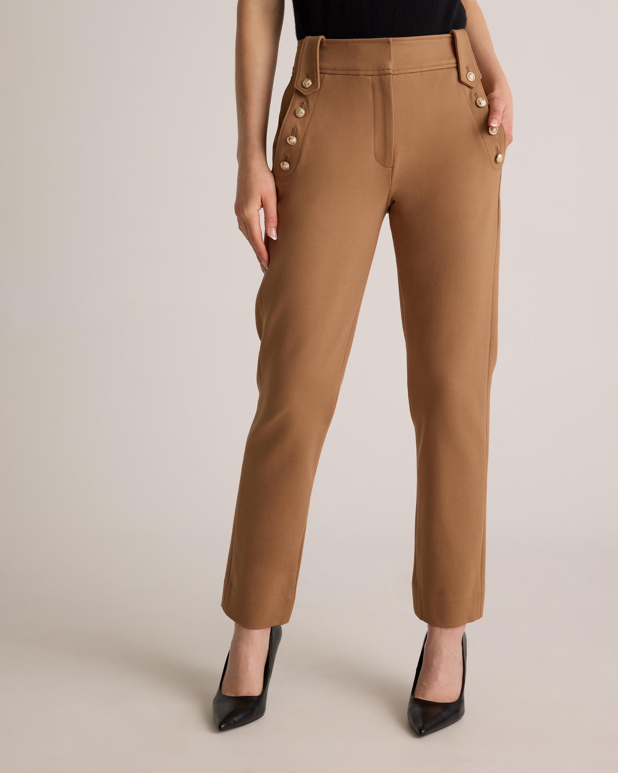 Quince | Women's Ultra-Stretch Ponte Straight Leg Mariner Pants Size XL, Rayon Product Image
