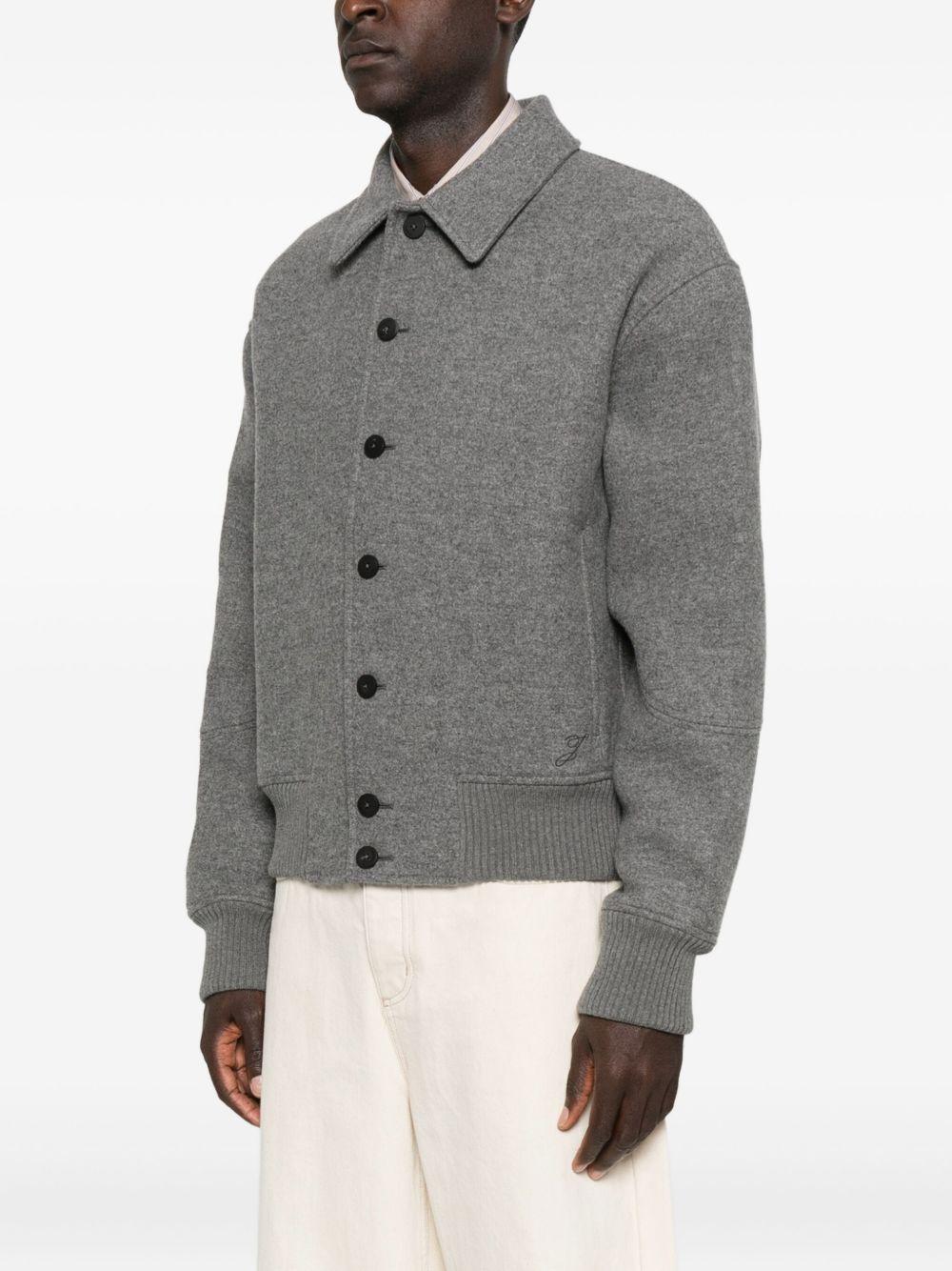 wool bomber jacket Product Image