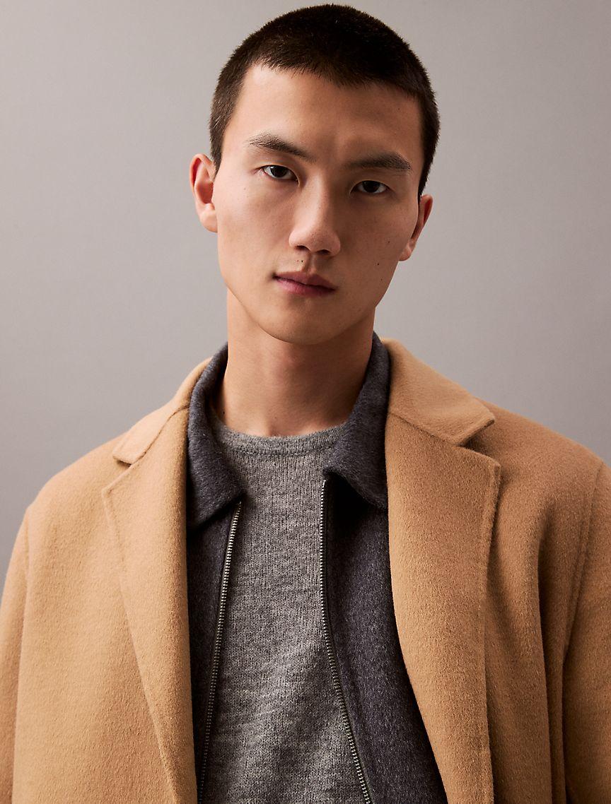 Refined Alpaca Wool Blend Knit Sweater Product Image