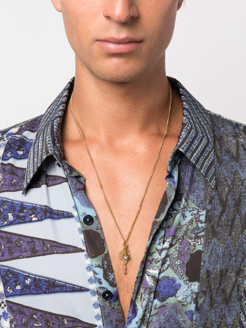 arabesque key pendant necklace Product Image