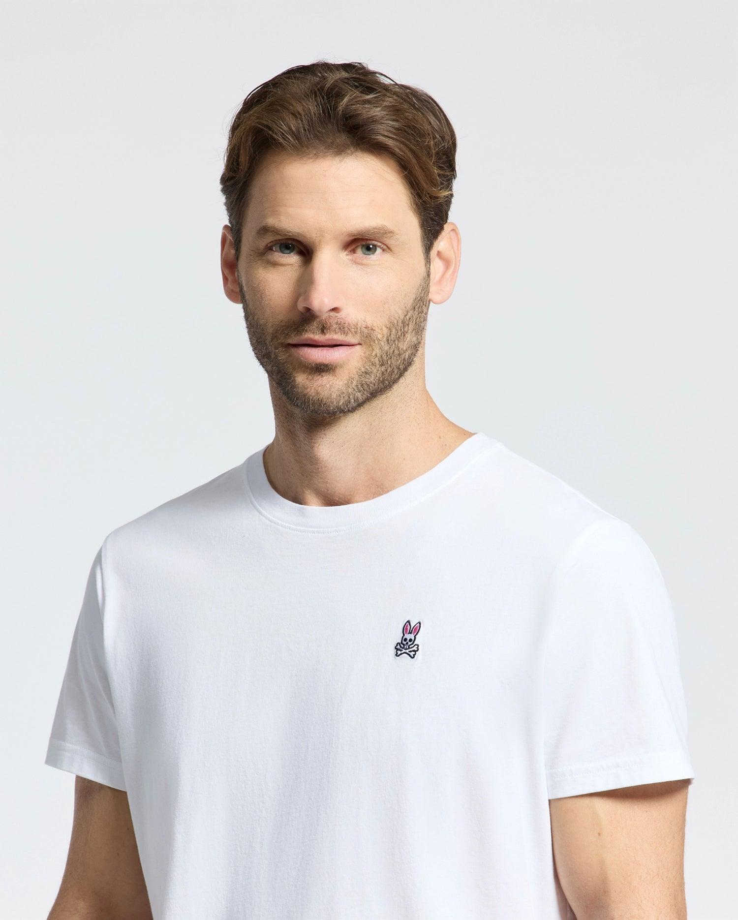 MENS CLASSIC CREW NECK TEE - B6U014CRPC Male Product Image