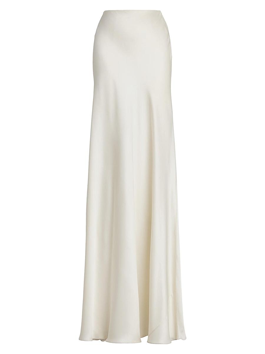 Womens Masina Satin Maxi Skirt Product Image