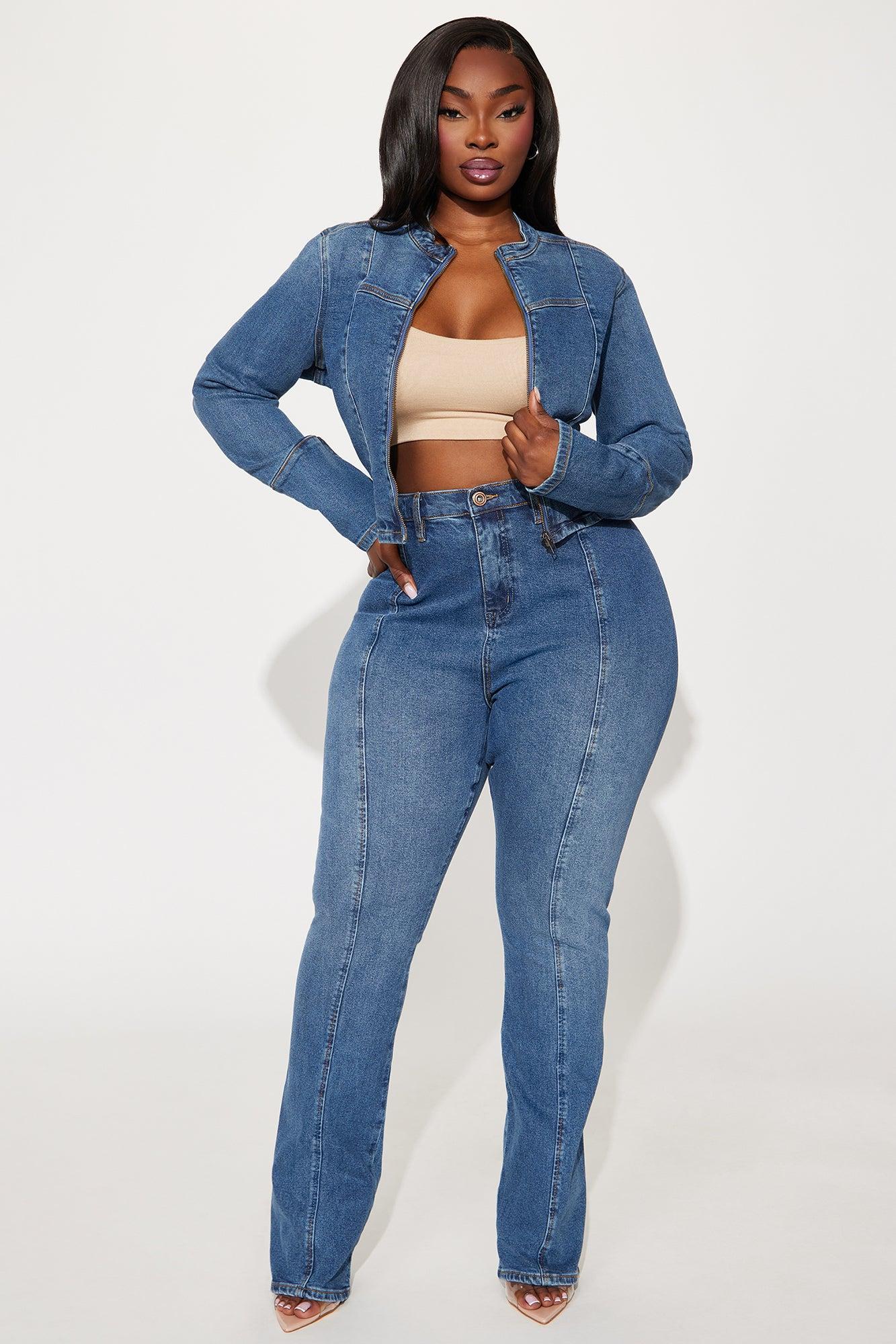 Tagging Along Stretch Bootcut Jeans - Medium Wash Product Image