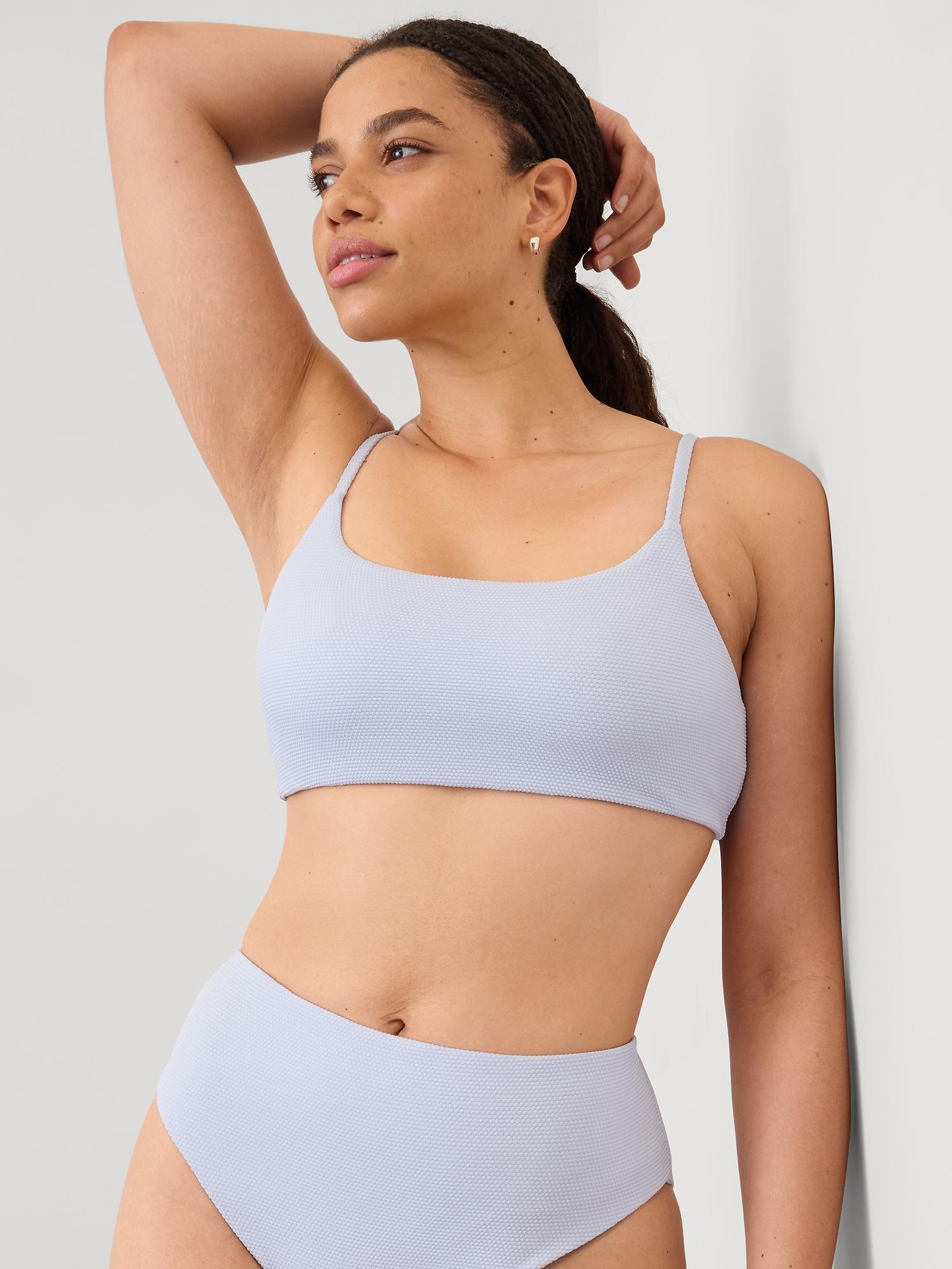 Scoop Pique Bikini Top A-C Product Image