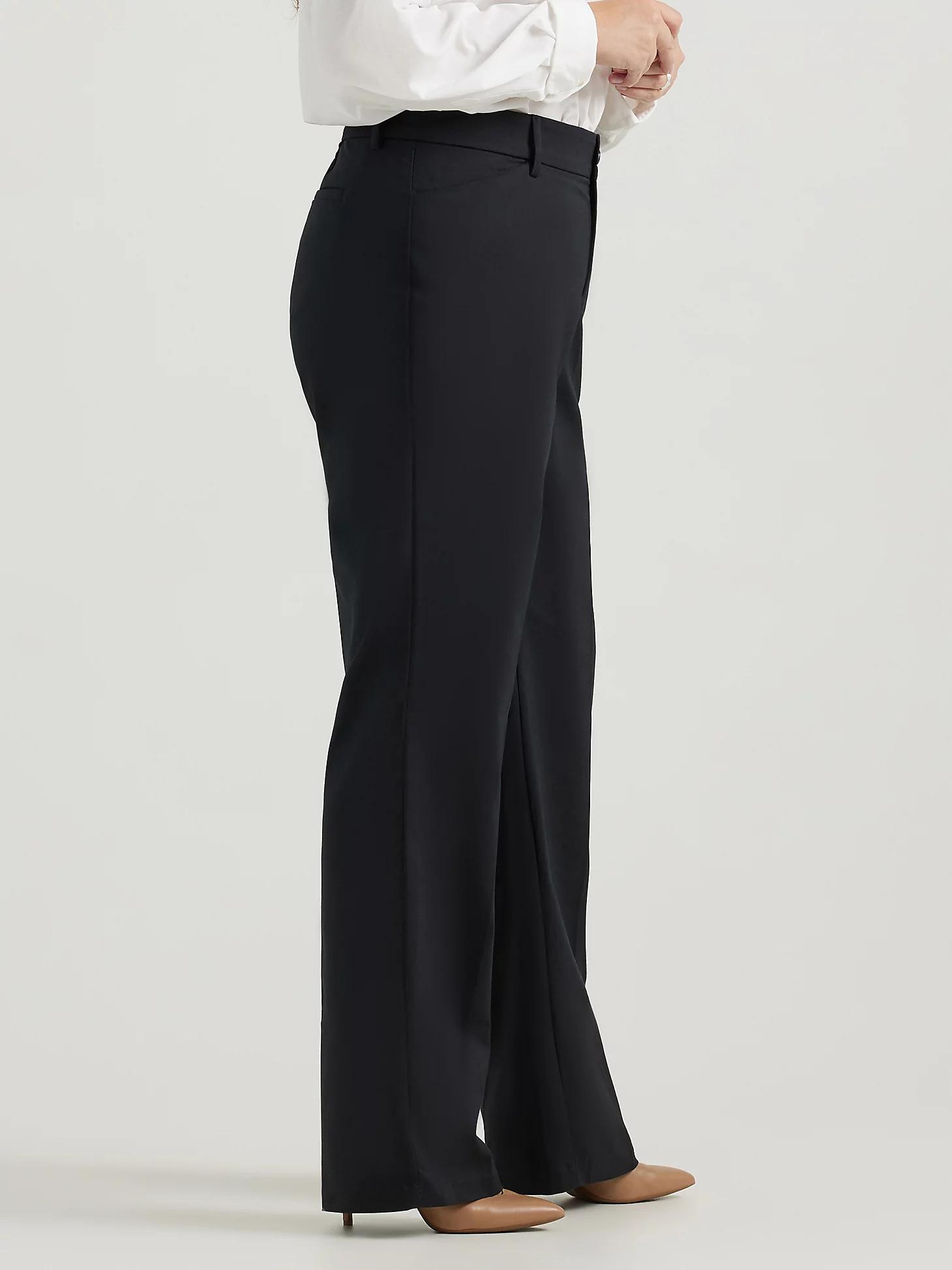 Women's Ultra Lux Comfort with Flex Motion Trouser Pant (Plus) | Women's Pants | Lee® Product Image