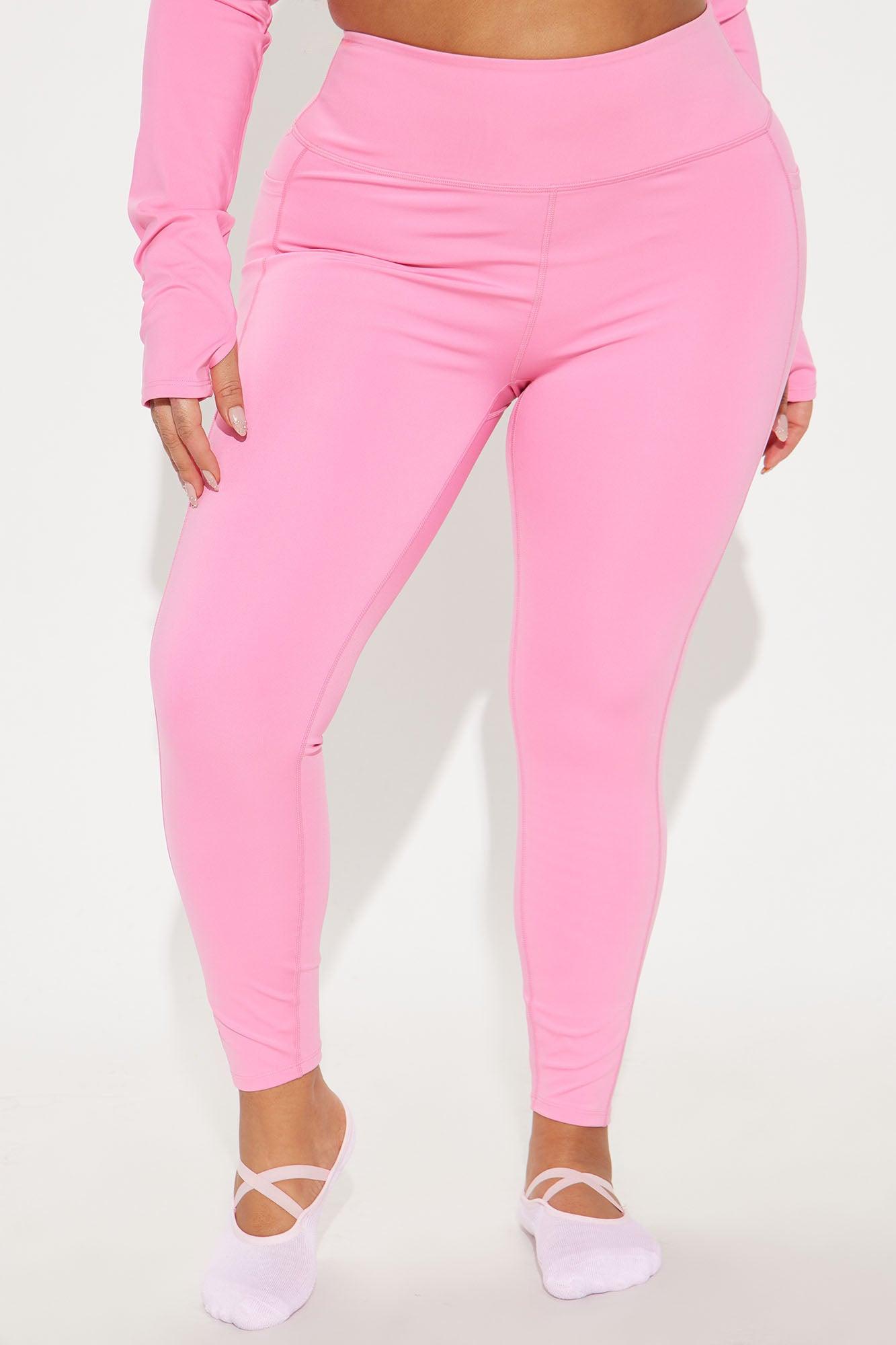 Vital Form 7/8 Elevate Active Legging - Bubblegum Pink Product Image