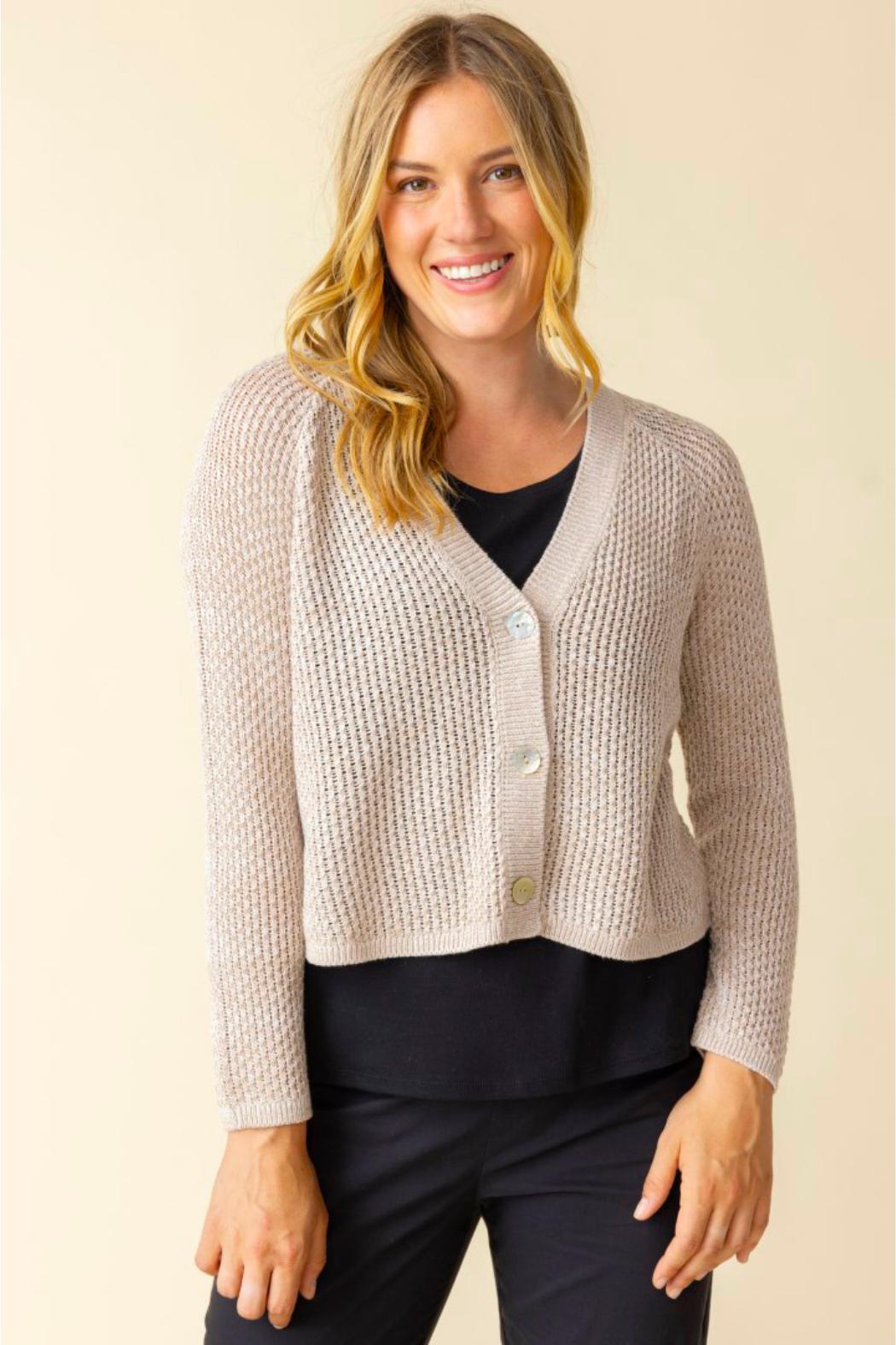 Coastal Crochet Cardigan Product Image