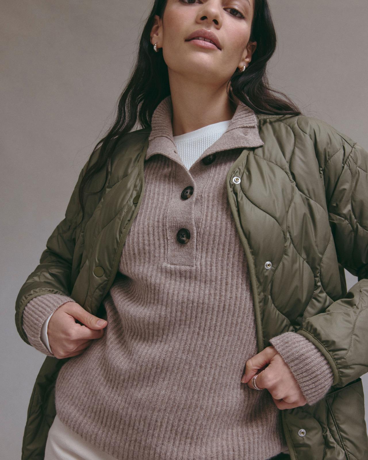 Womens Long Quilted Liner by Everlane Product Image