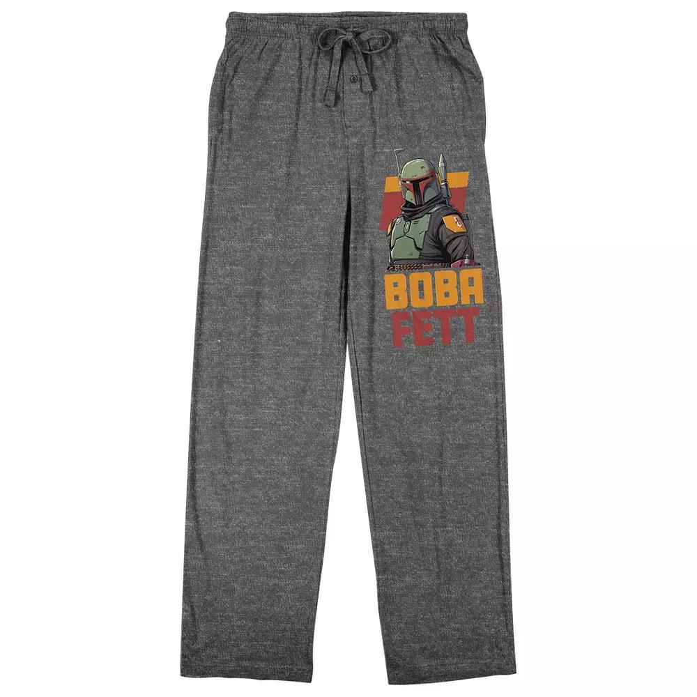Men's Boba Fett Classic Pajama Pants,  Product Image