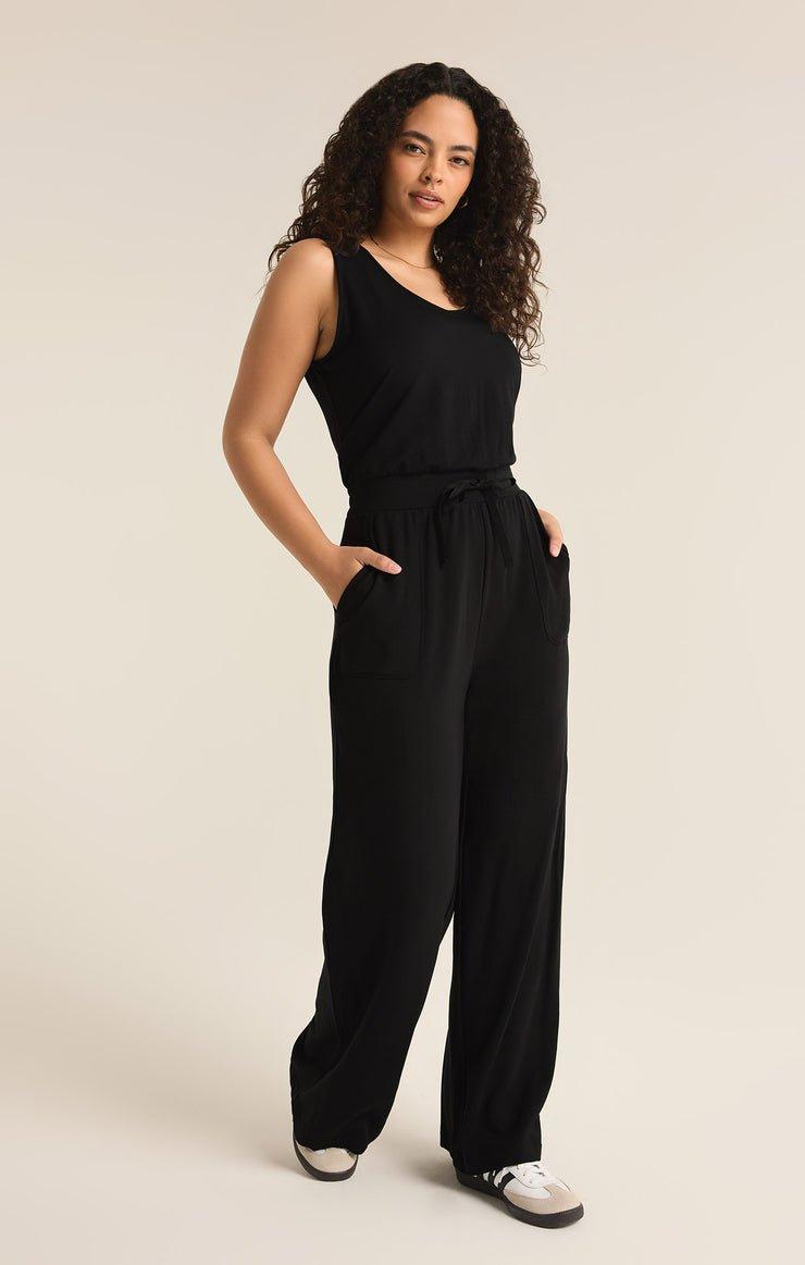 LAYOVER MODAL FLEECE JUMPSUIT Product Image