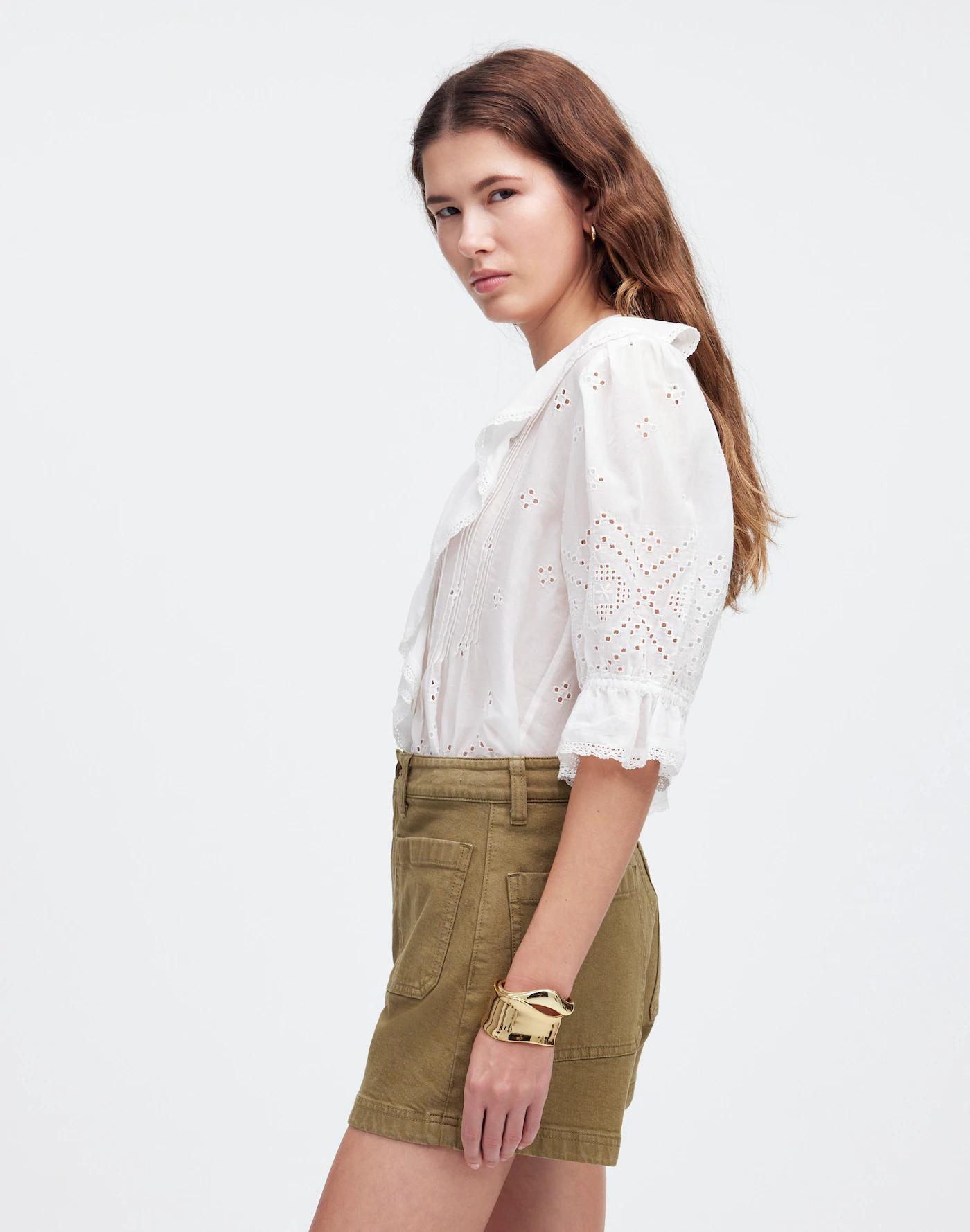 The Emmett Short in Garment-Dyed Twill: Patch Pocket Edition Product Image