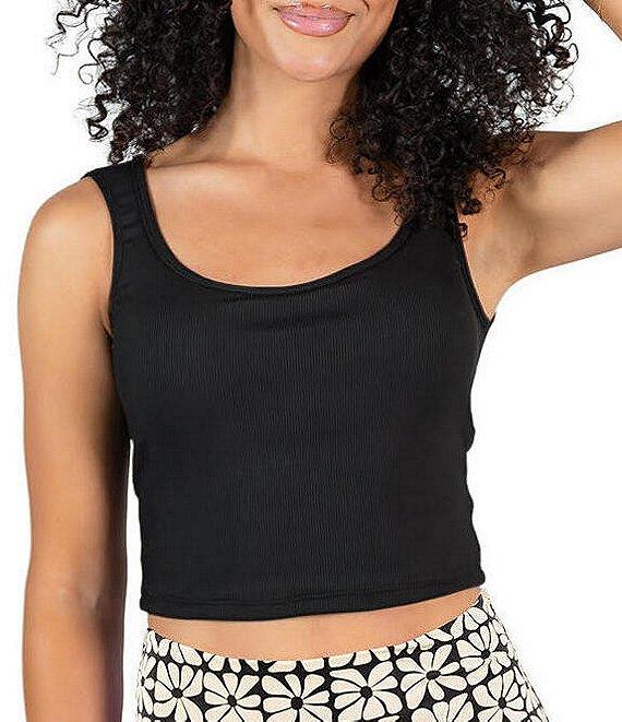 Janela Bay Cream Square Floral Extra High Waist Swim Bottom Product Image