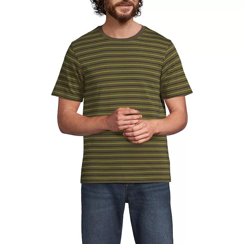 Men's Lands' End Supima Crewneck Tee,  Product Image