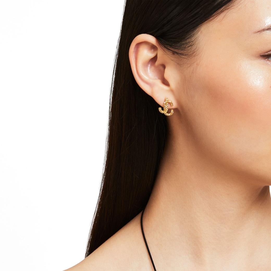 JC crystal-embellished stud earrings Product Image