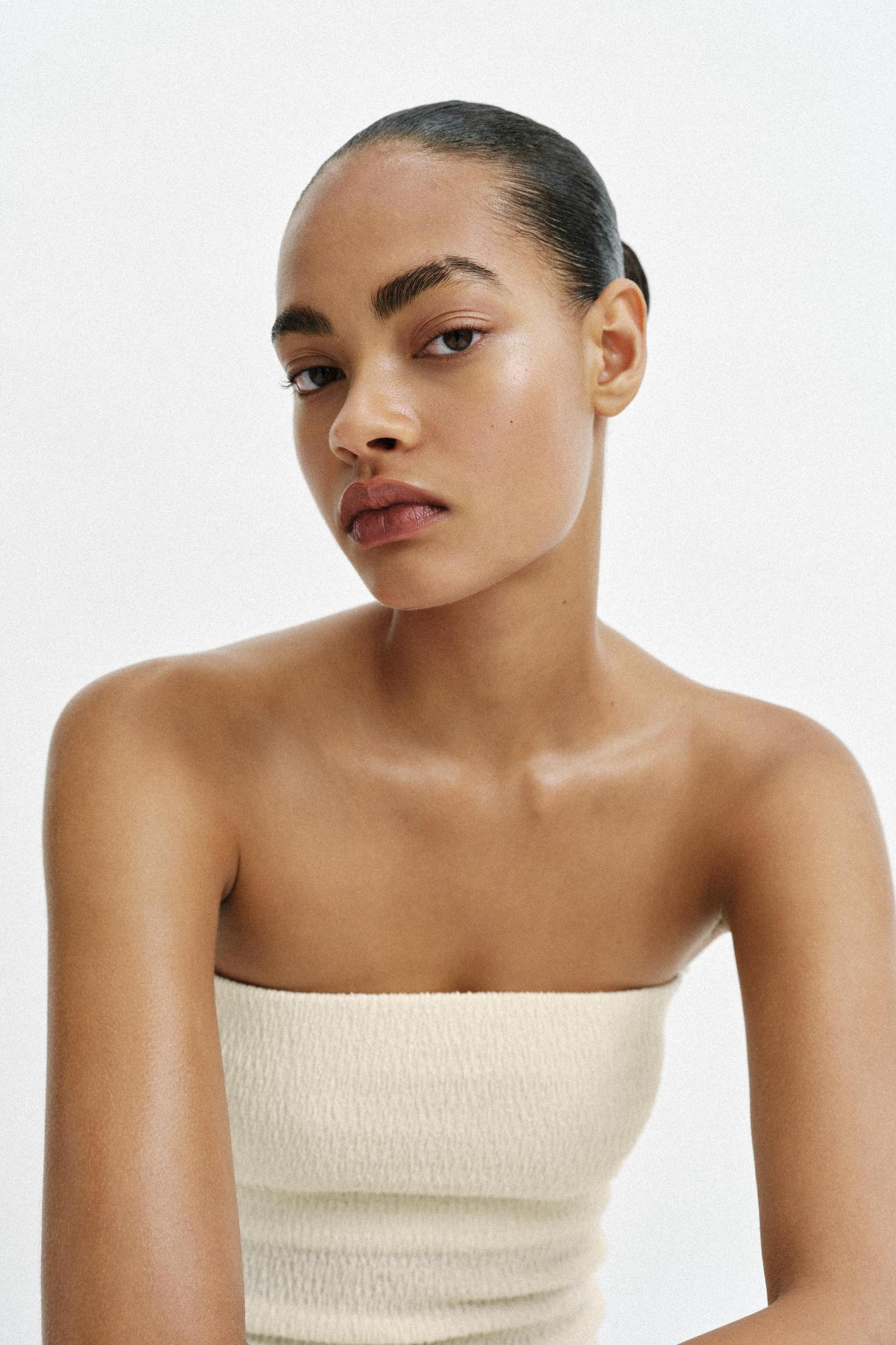 COMBINATION STRAPLESS DRESS Product Image