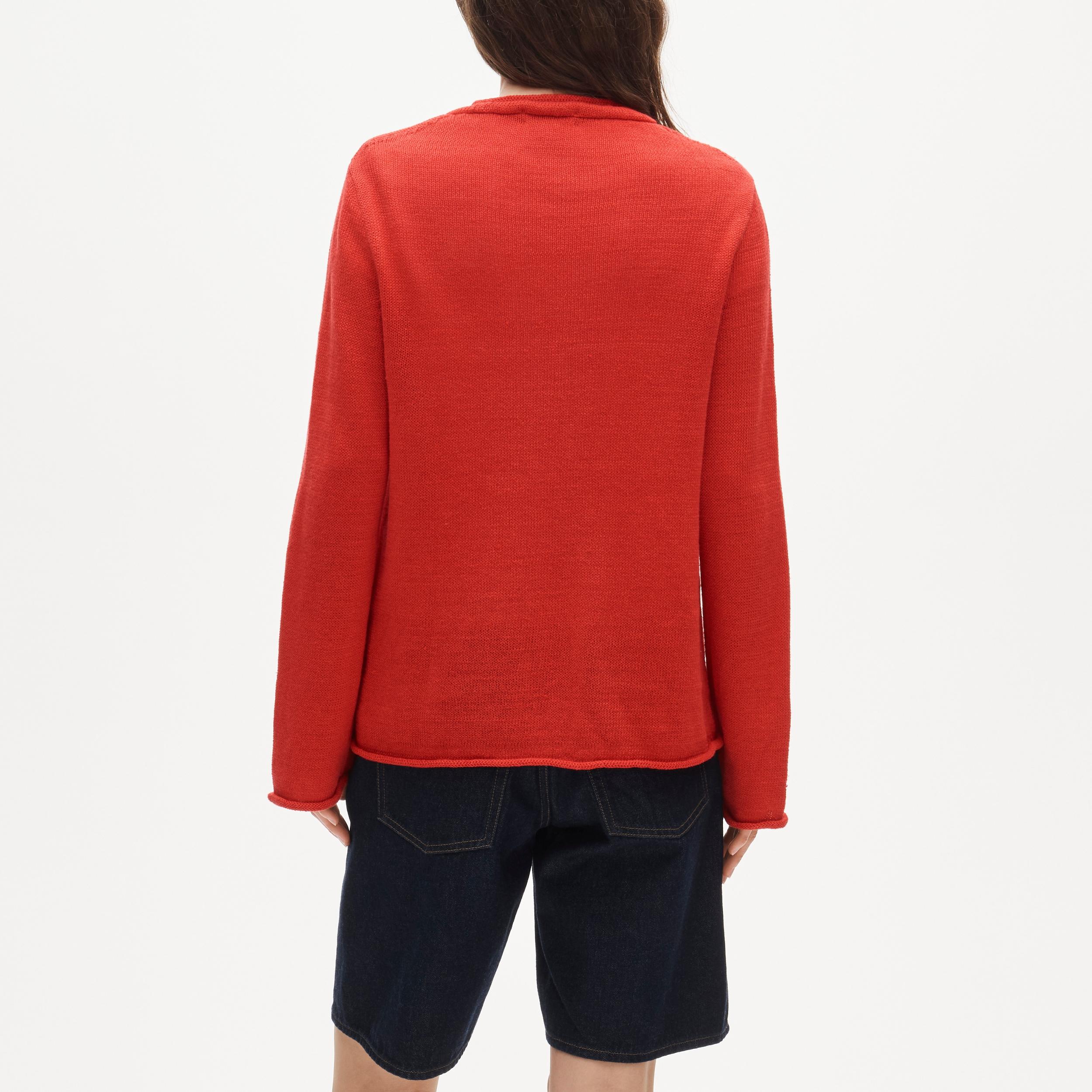 Summer Rollneck™ sweater in linen blend Product Image