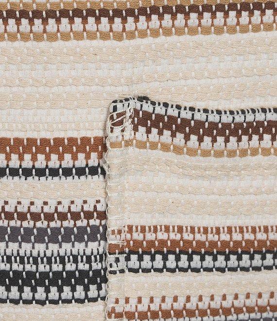 Rowm The Drifter Jacquard Long Sleeve Stripe Chore Jacket Product Image