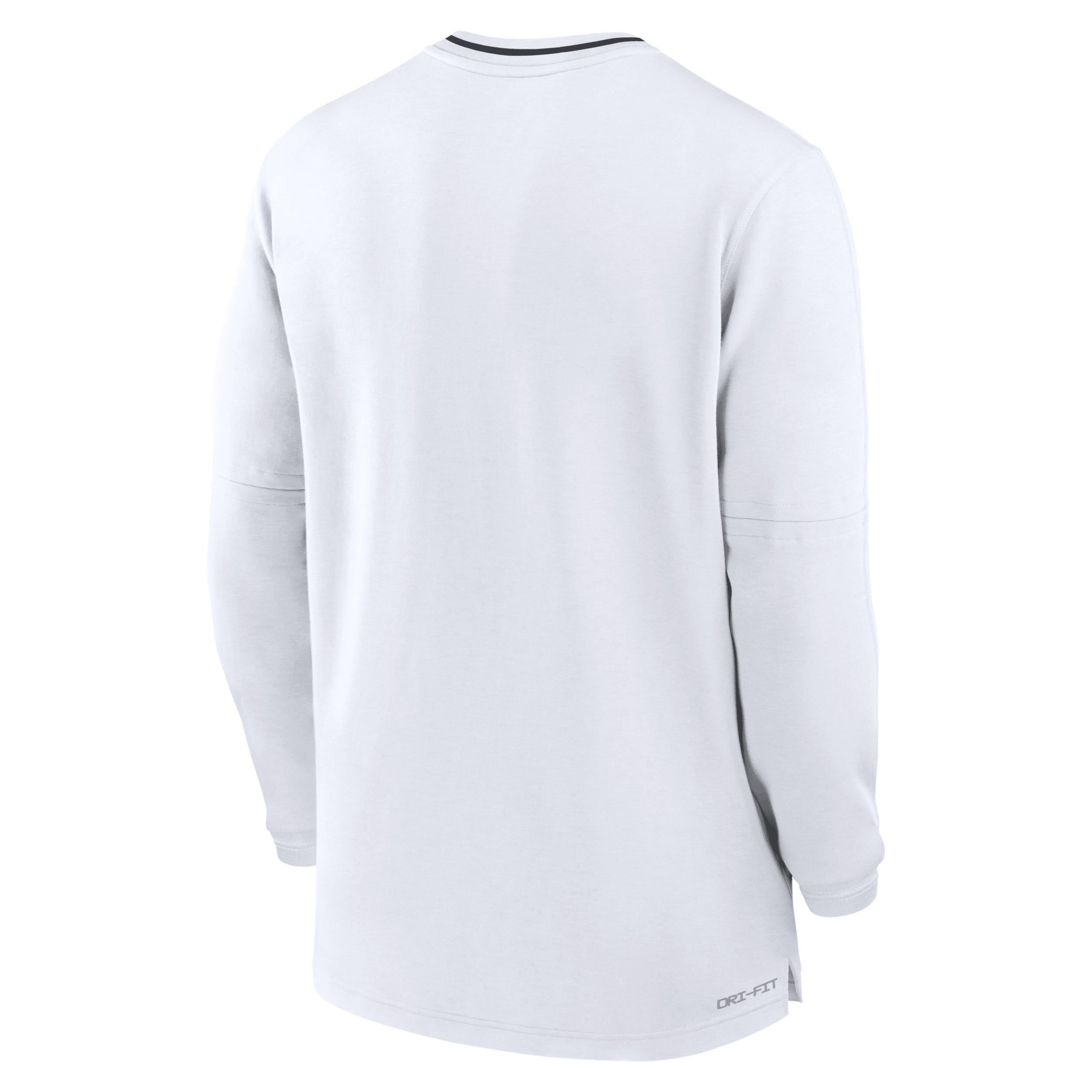 Georgia Bulldogs Sideline Coach Nike Men's Dri-FIT College 1/2-Zip Long-Sleeve Top Product Image