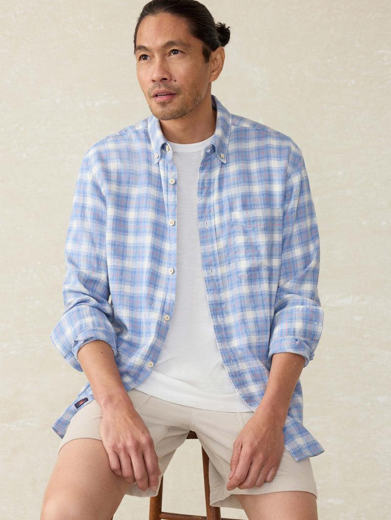 Long-Sleeve Breeze Shirt - Bristol Harbor Plaid Product Image