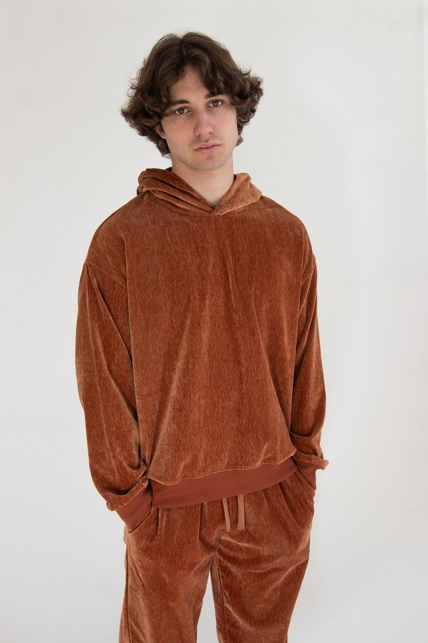 Soft Velvet Hoodie Product Image
