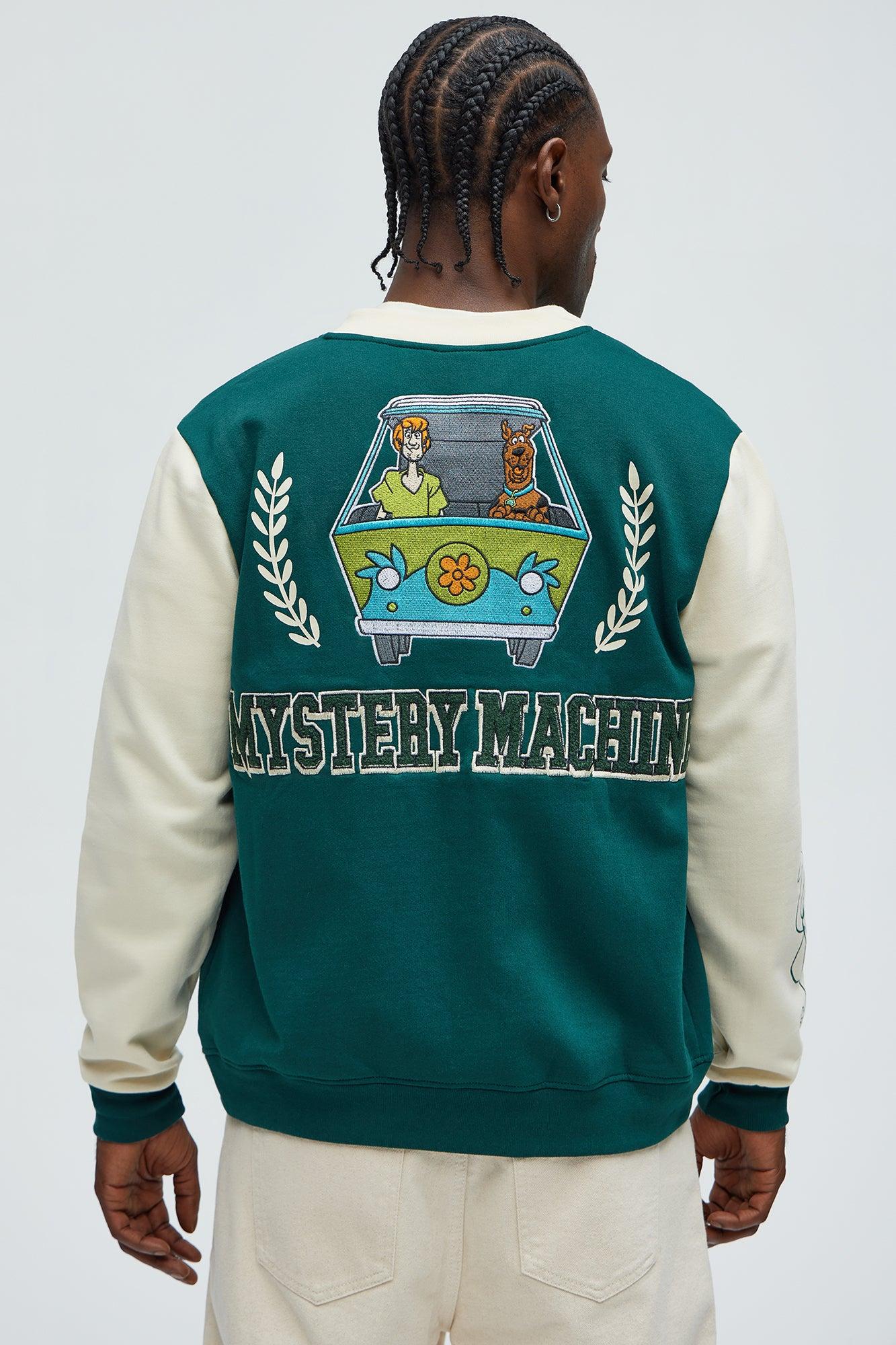 Scooby Doo Mystery Machine Varsity Jacket - Green/combo Product Image