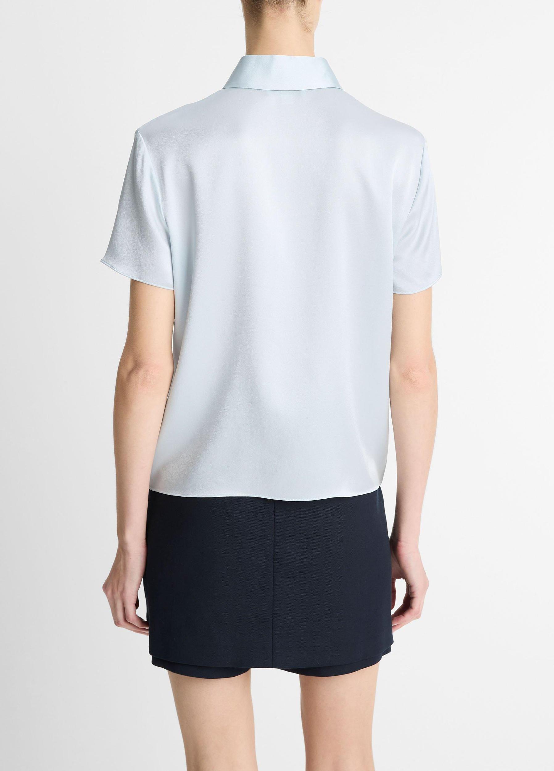 Tailored Italian Cotton Skort Product Image