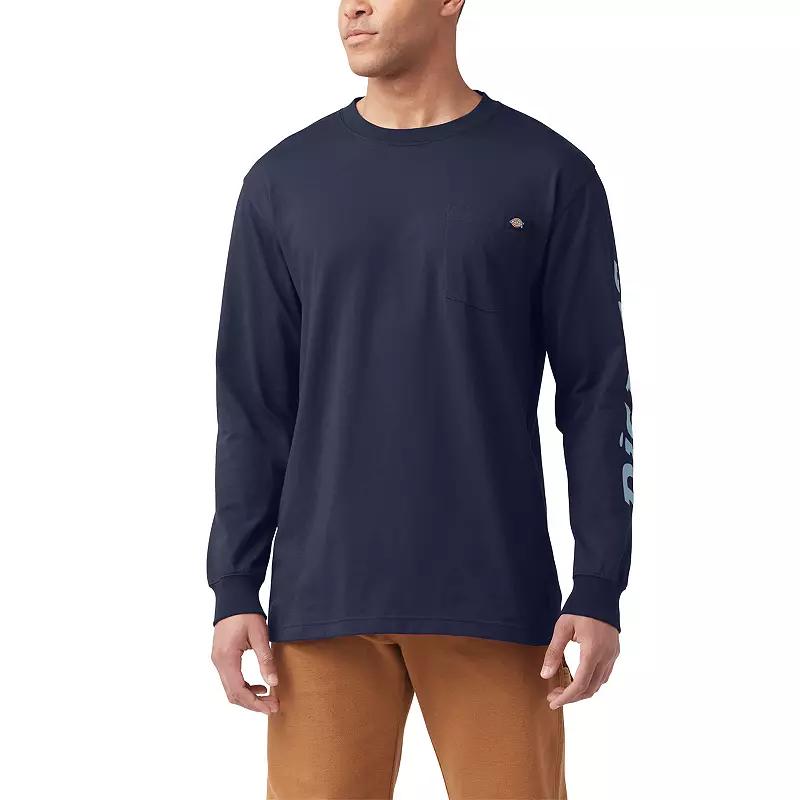 Men's Dickies Wordmark Graphic Long Sleeve Tee,  Product Image