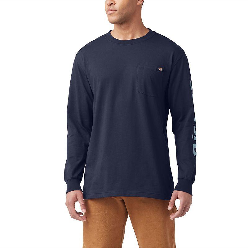 Men's Dickies Wordmark Graphic Long Sleeve Tee,  Product Image