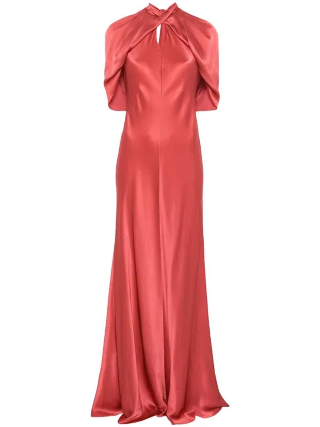 draped maxi dress Product Image
